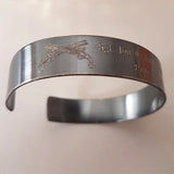 Black POW Bracelet - Gift For Soldier - Army Jewelry