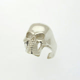 Sterling Silver Skull Ring - Biker Rings - Symbolic Gift