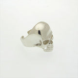 Sterling Silver Skull Ring - Biker Rings - Symbolic Gift