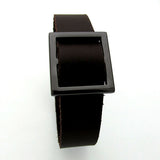 Bracelet for Men - Square Leather Bracelet