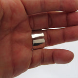 Psalm 46 1 Ring, Custom Sterling Silver Band, Encouragement Gift