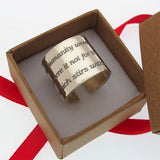 Psalm 46 1 Ring, Custom Sterling Silver Band, Encouragement Gift